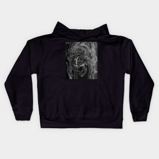 Digital abstract art 3.8 Kids Hoodie